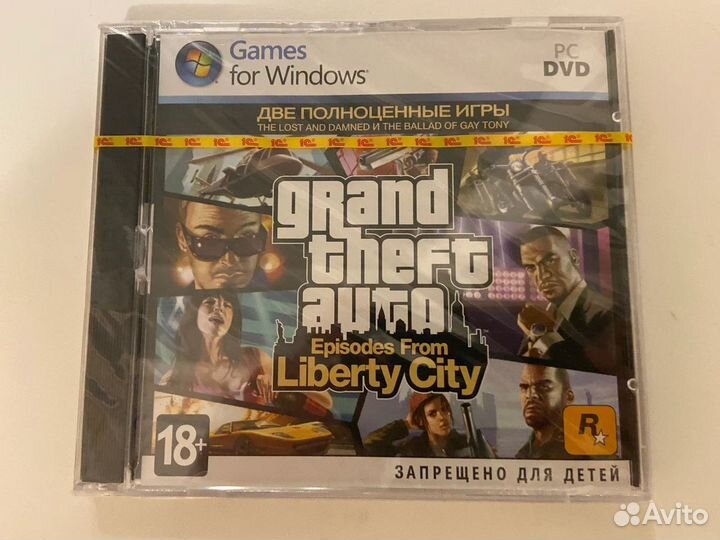 GTA 4: Episodes from Liberty City (Новый / CD-Box)