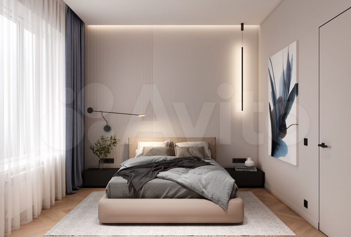 2-к. квартира, 50,9 м², 6/14 эт.