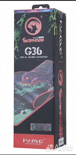 Коврик для мыши Marvo G36 (XL) новый