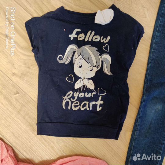 Одежда пакетом для девочки 104-110