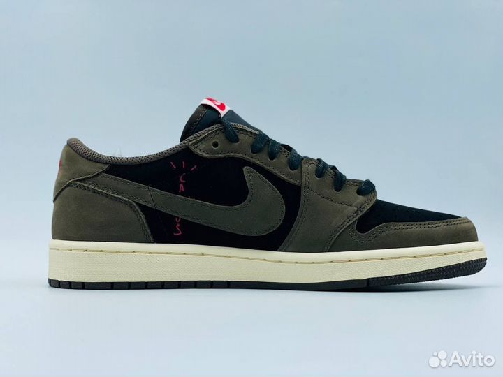 Кроссовки Nike air jordan 1 travis scott