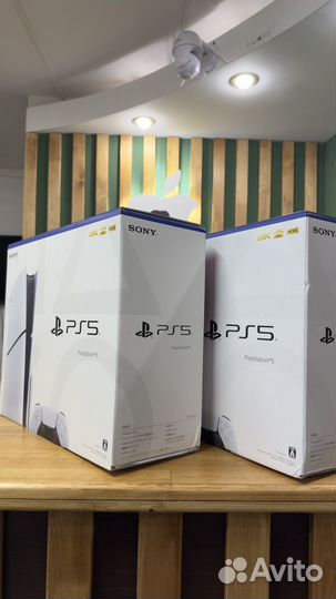 Sony playstation 5 ps5 с дисководом Slim