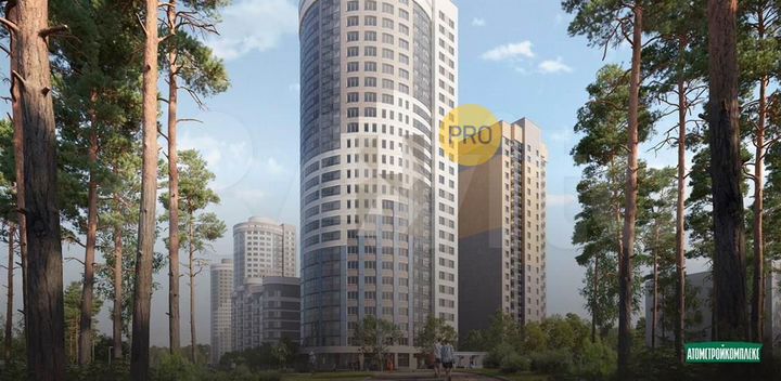 2-к. квартира, 72,7 м², 15/20 эт.