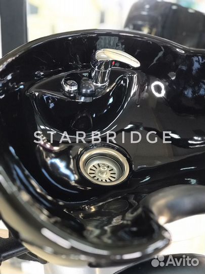 Парикмахерская мойка с пластиковым каркасом