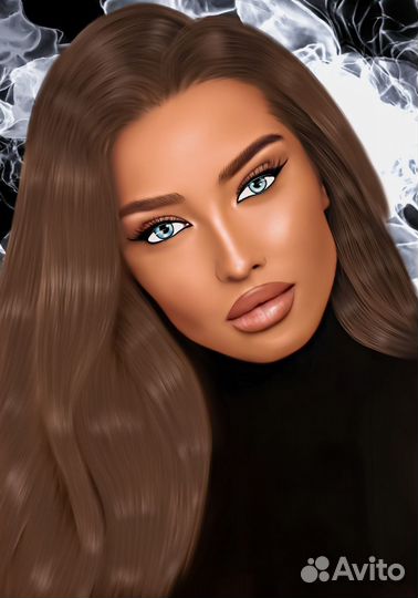 Риусую Арт портреты