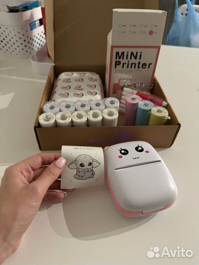 Портативный мини принтер