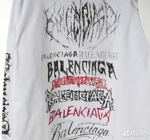 Лонгслив balenciaga DIY