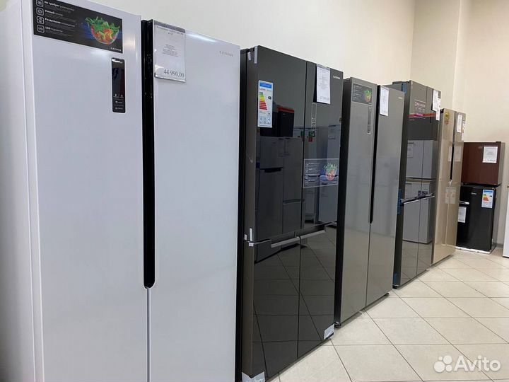 Двухкамерные холодильники