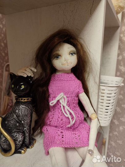 Интерьерная кукла ручной работы