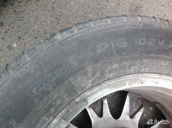 Колеса toyota camry v40 r16