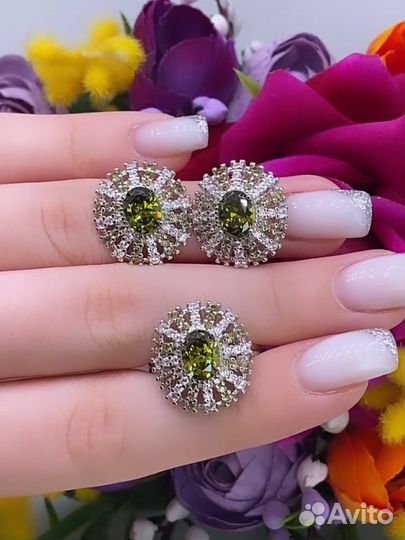 Серебряный комплект