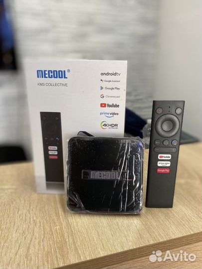 Android tv приставка Mecool KM3 4/64