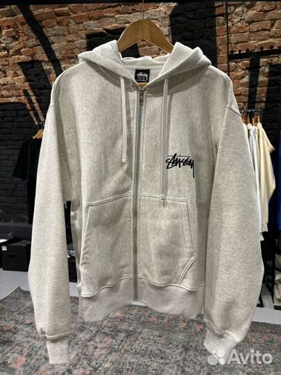 Stussy zip hoodie оригинал