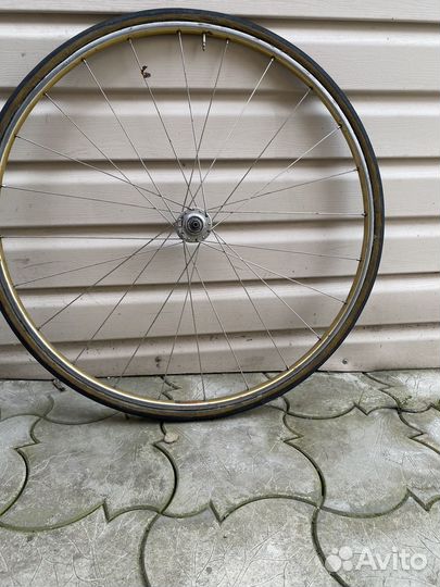 Шоссейное трековое колесо mavic, под однотоубку