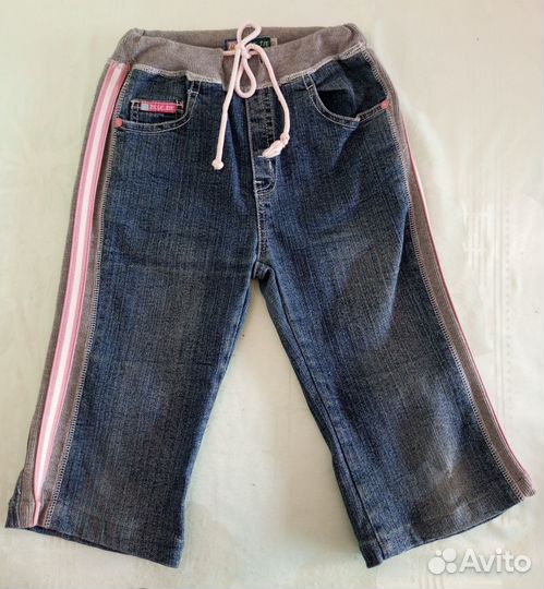 Джинсы для девочки, рост 92 te se jie