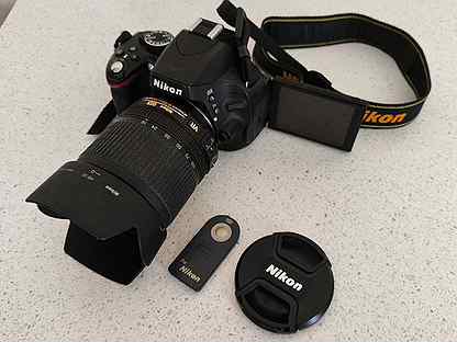 Nikon D5100 18-105mm VR Kit + пульт + сумка