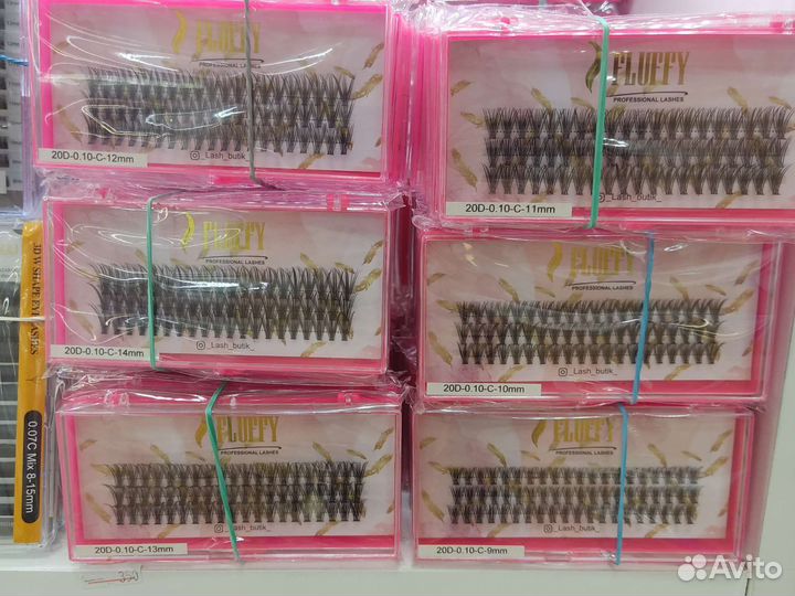 Ресницы пучковые для макияжа