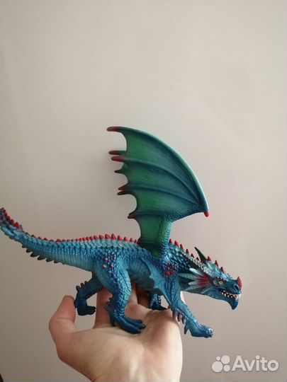 Игрушка дракон и динозавр большие