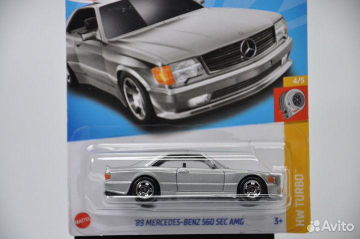 Hot Wheels - '89 Mercedes-Benz 560 SEC AMG