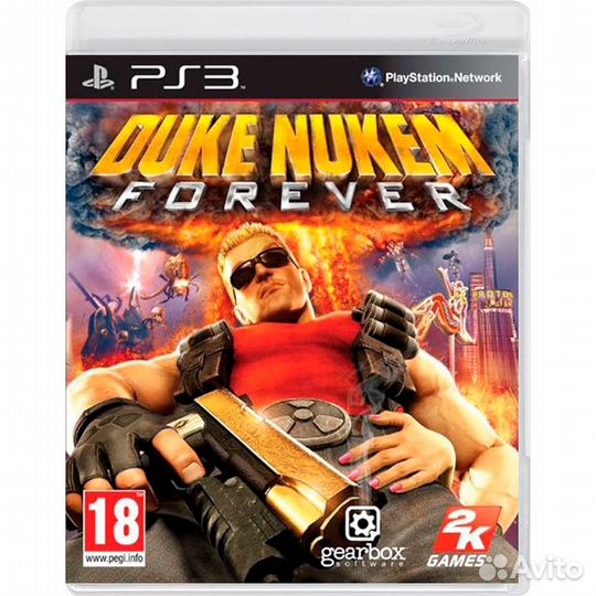Duke Nukem Forever PS3, английская версия
