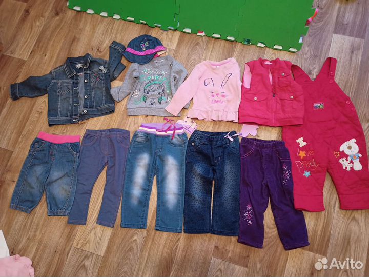 Пакет одежды для девочки 74 -80