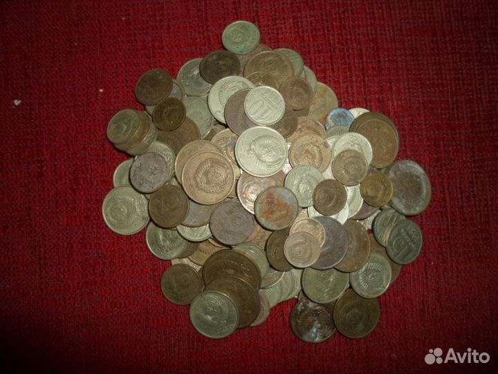 Монеты СССР и с орлом