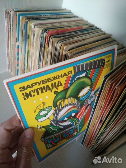 150 шт семидюймовок 7