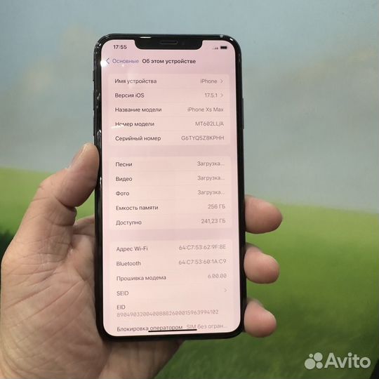 iPhone Xs Max, 256 ГБ