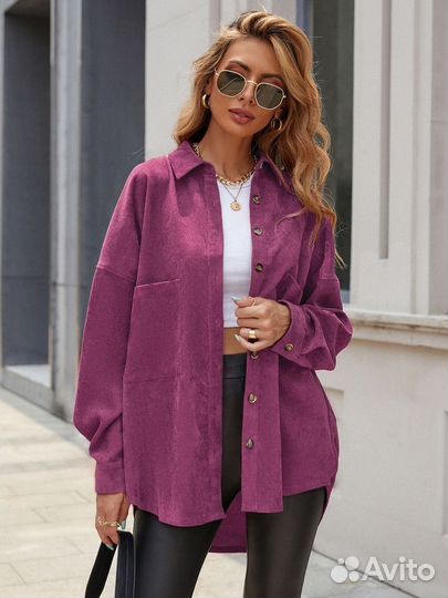 Велбветовпя рубашка