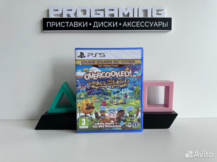 Overcooked диск для Sony PS5