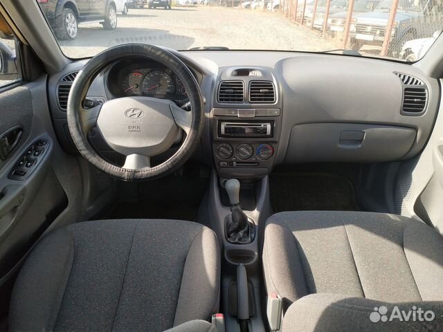 Hyundai Accent 1.5 МТ, 2006, 129 000 км