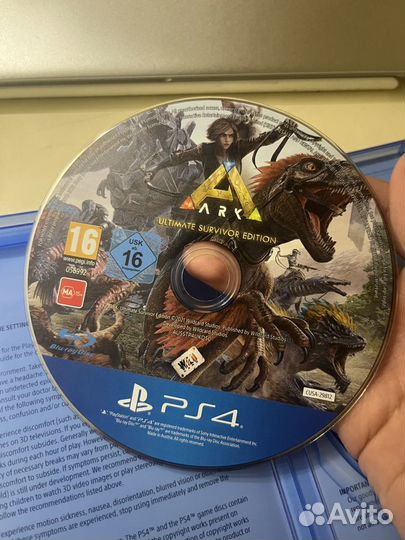 Диск ps 4 ARK