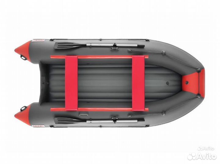 Лодка пвх Gladiator E380 PRO темно-синий