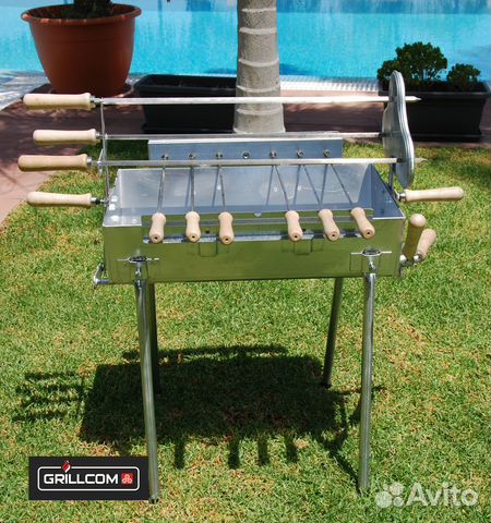 Барбекю мангал автоматический электрический
