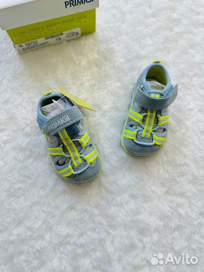 Сандалии 18 р Primigi Италия новые замша