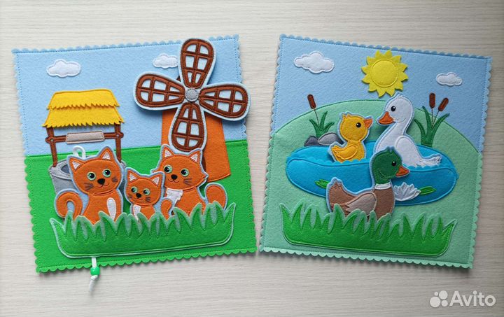 Набор карточек с домашними животными