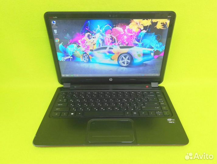 HP 4 ядра Core i5/экран 14/SSD