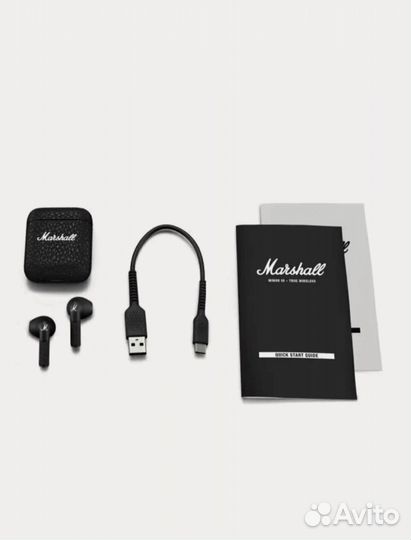 Безпроводные наушники Marshall Minor III, Black
