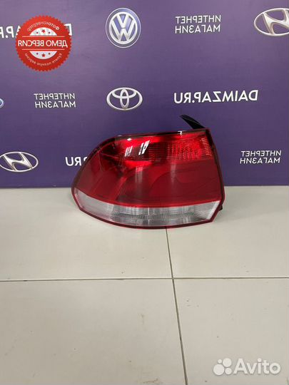 Фонарь задний volkswagen polo (10-15) левый