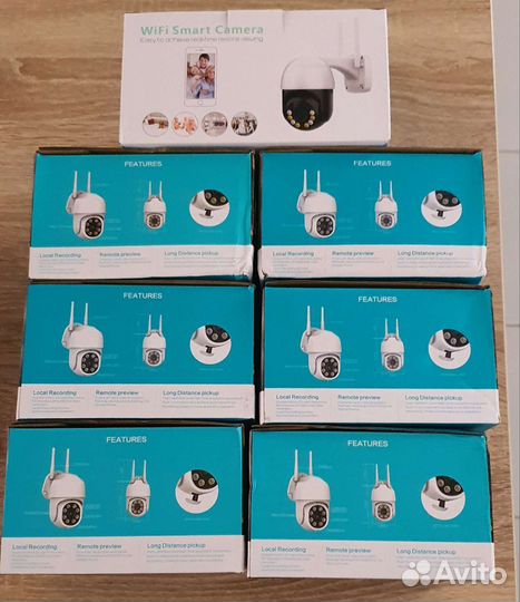 Камеры видеонаблюдения 3-5-8 Mp Умные WiFi