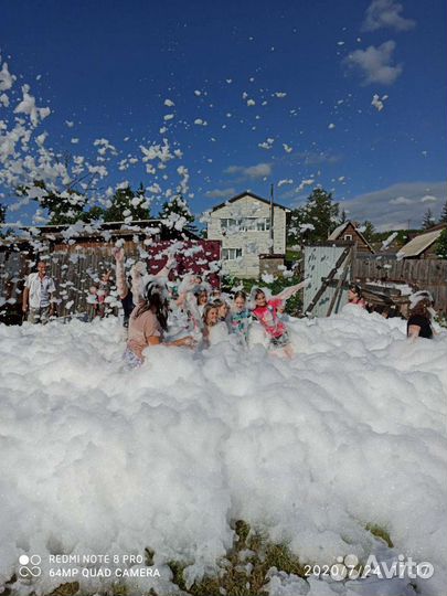 Пенное шоу для детей и взрослых