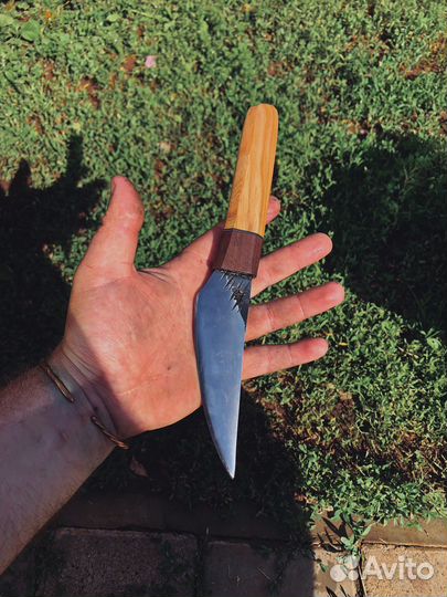 Нож кухонный кованый