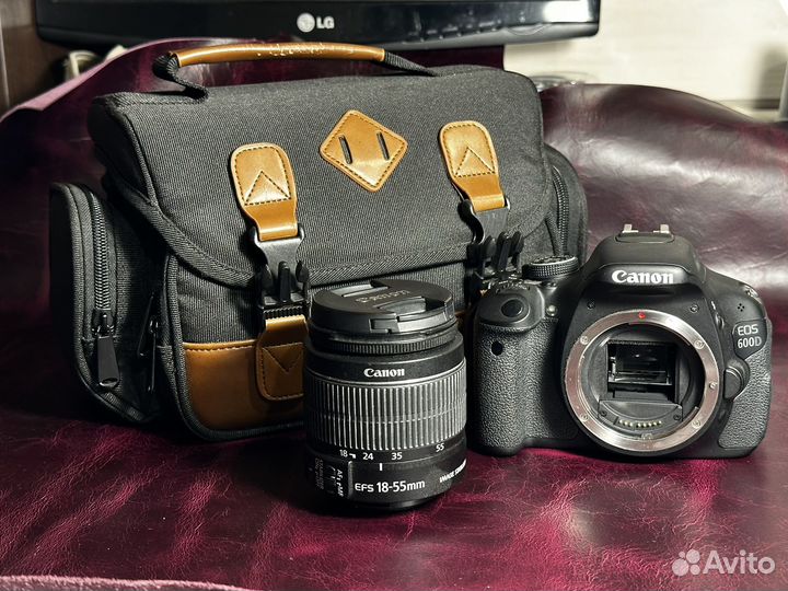 Canon EOS 600d kit 18-55MM