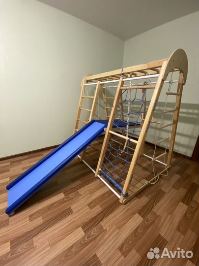 Детский спортивный комплекс деревянный