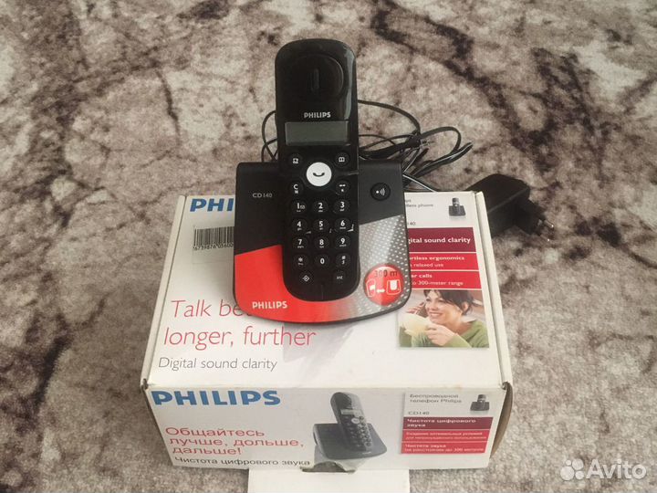 Телефон philips CDl40