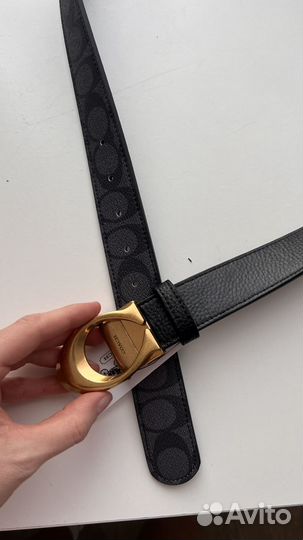 Ремент coach двухсторонний новый