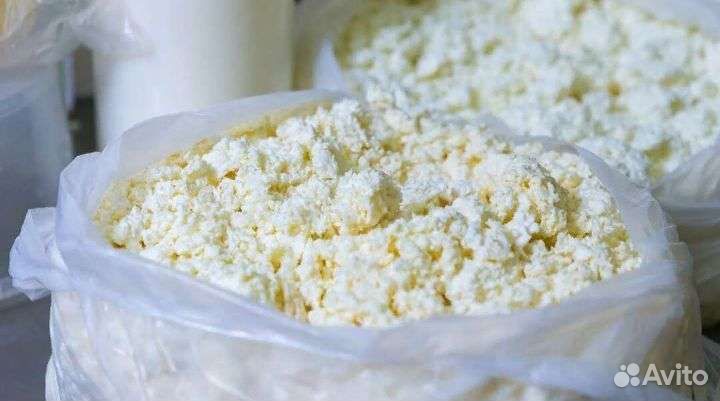 Деревенский домашний творог