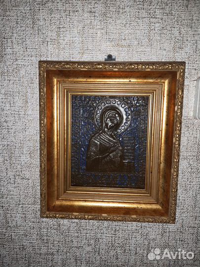 Икона бронзовая