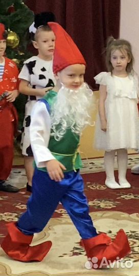 Новогодний костюм гном. Гномик нг костюм