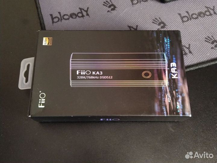 Усилитель с цап fiio ka3